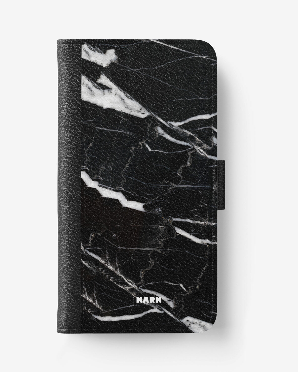 iPhone 17e Wallet Case - Black Marble - View 1