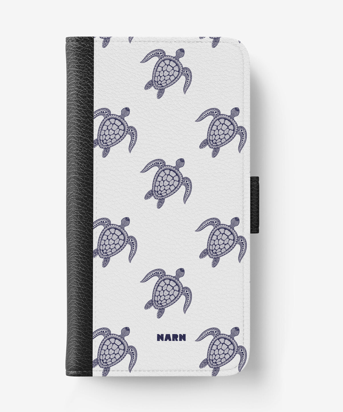 iPhone 17e Wallet Case - Blue Turtles - View 1