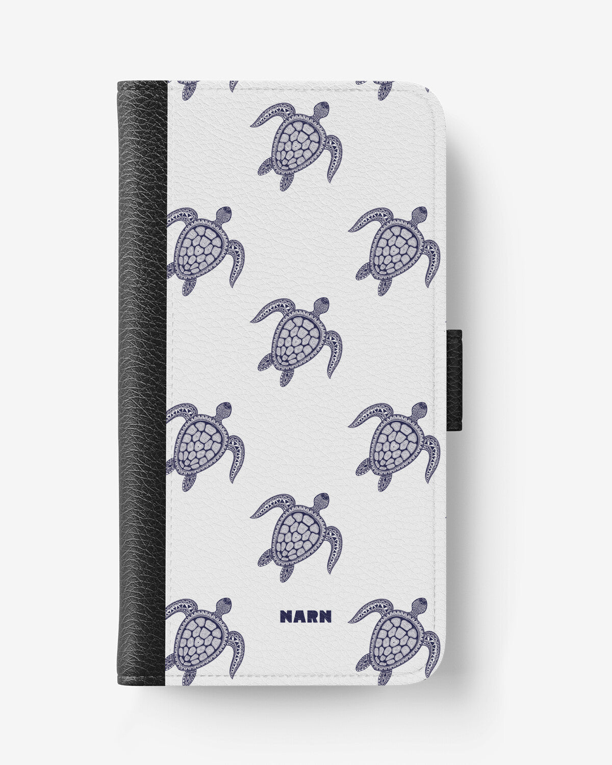 iPhone 17e Wallet Case - Blue Turtles - View 1