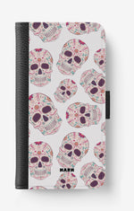 iPhone 17e Wallet Case - Calavera Skulls - View 1