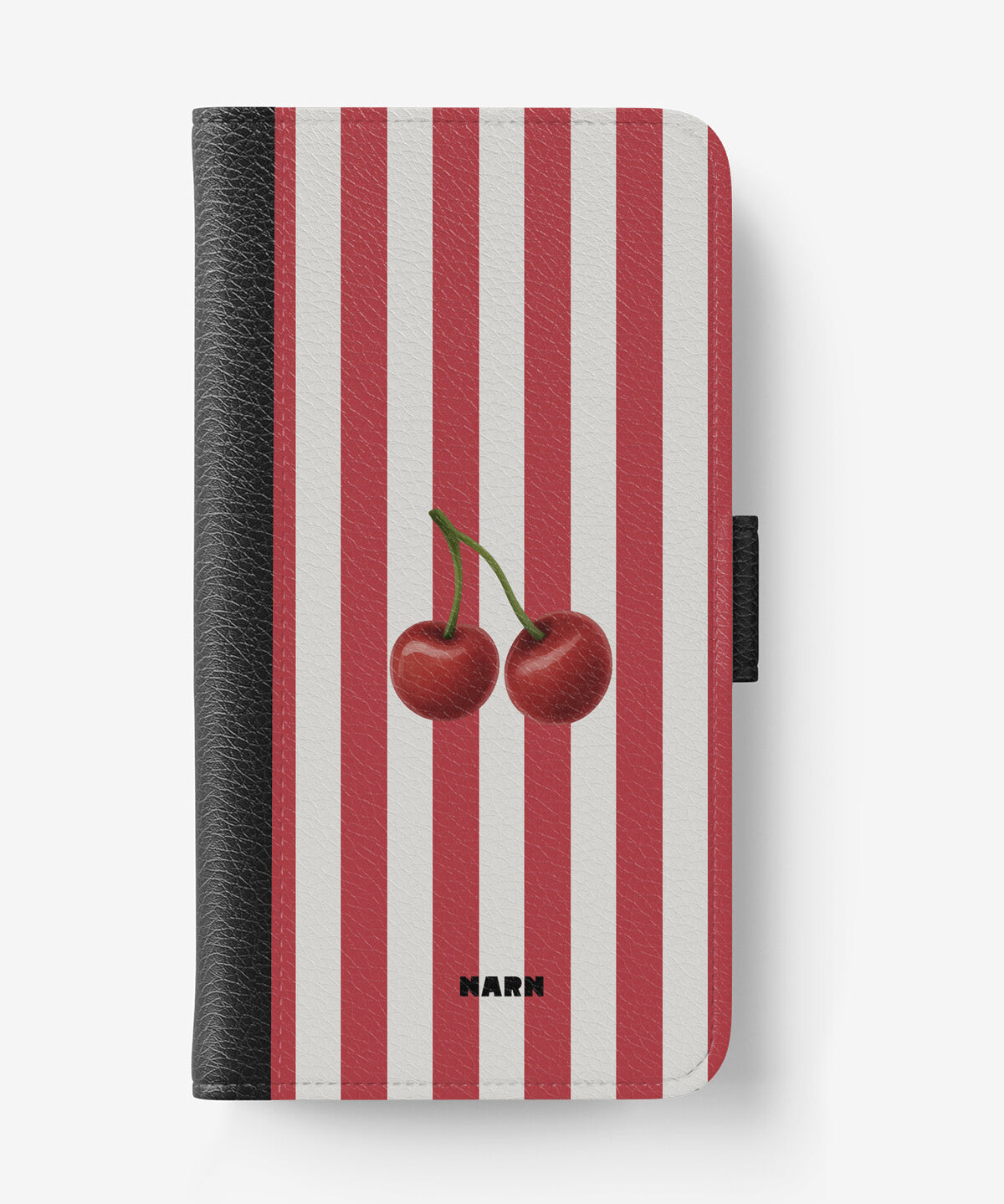 iPhone 17e Wallet Case - Cherry Stripes - View 1