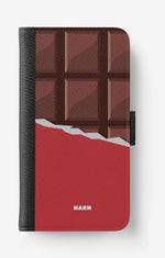 iPhone 17e Wallet Case - Chocolate Break - View 1