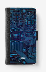 iPhone 17e Wallet Case - Circuit Board - View 1