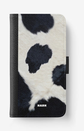 iPhone 17e Wallet Case - Cow Skin - View 1