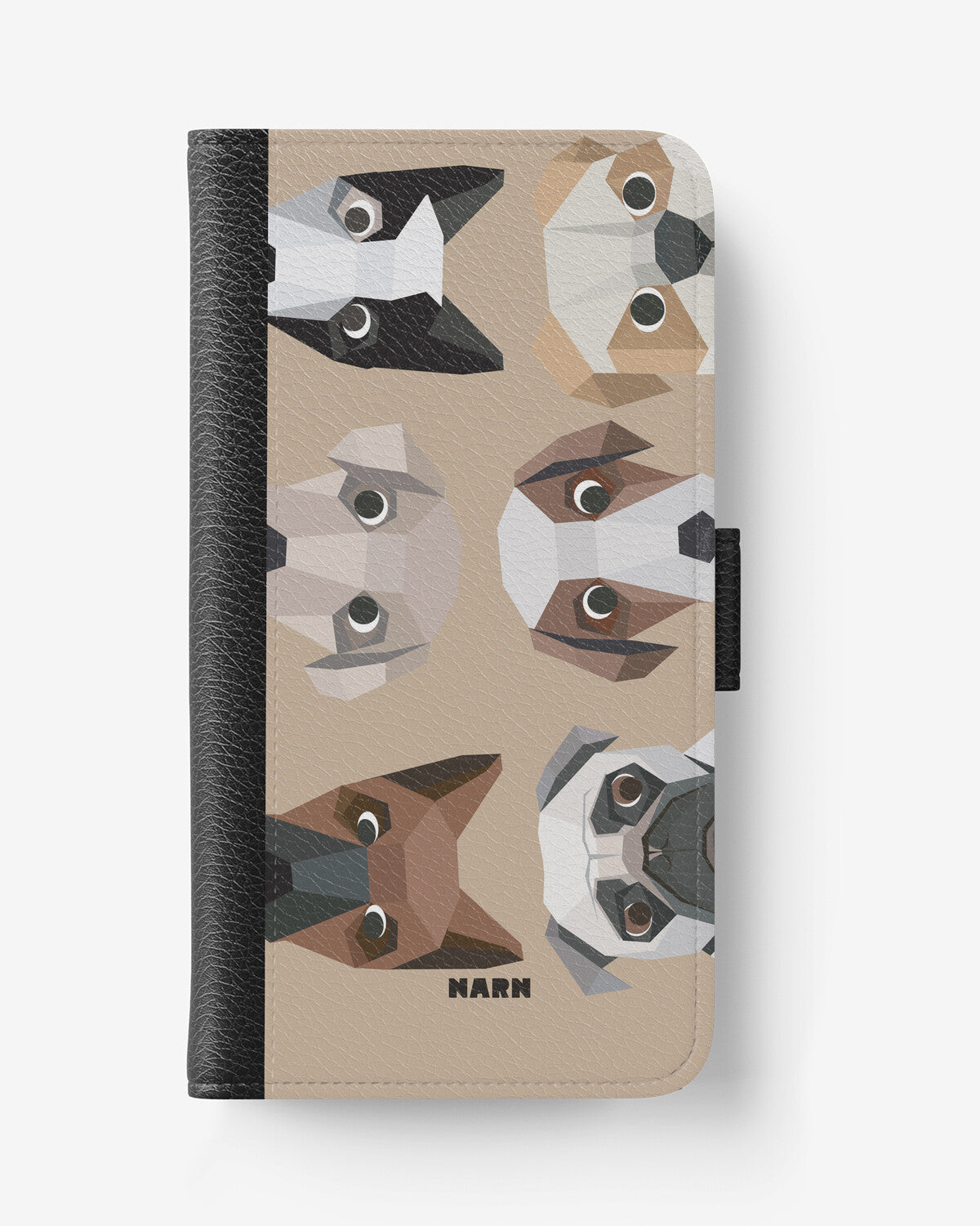 iPhone 17e Wallet Case - Cute Dogs - View 1
