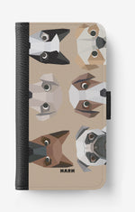 iPhone 17e Wallet Case - Cute Dogs - View 1