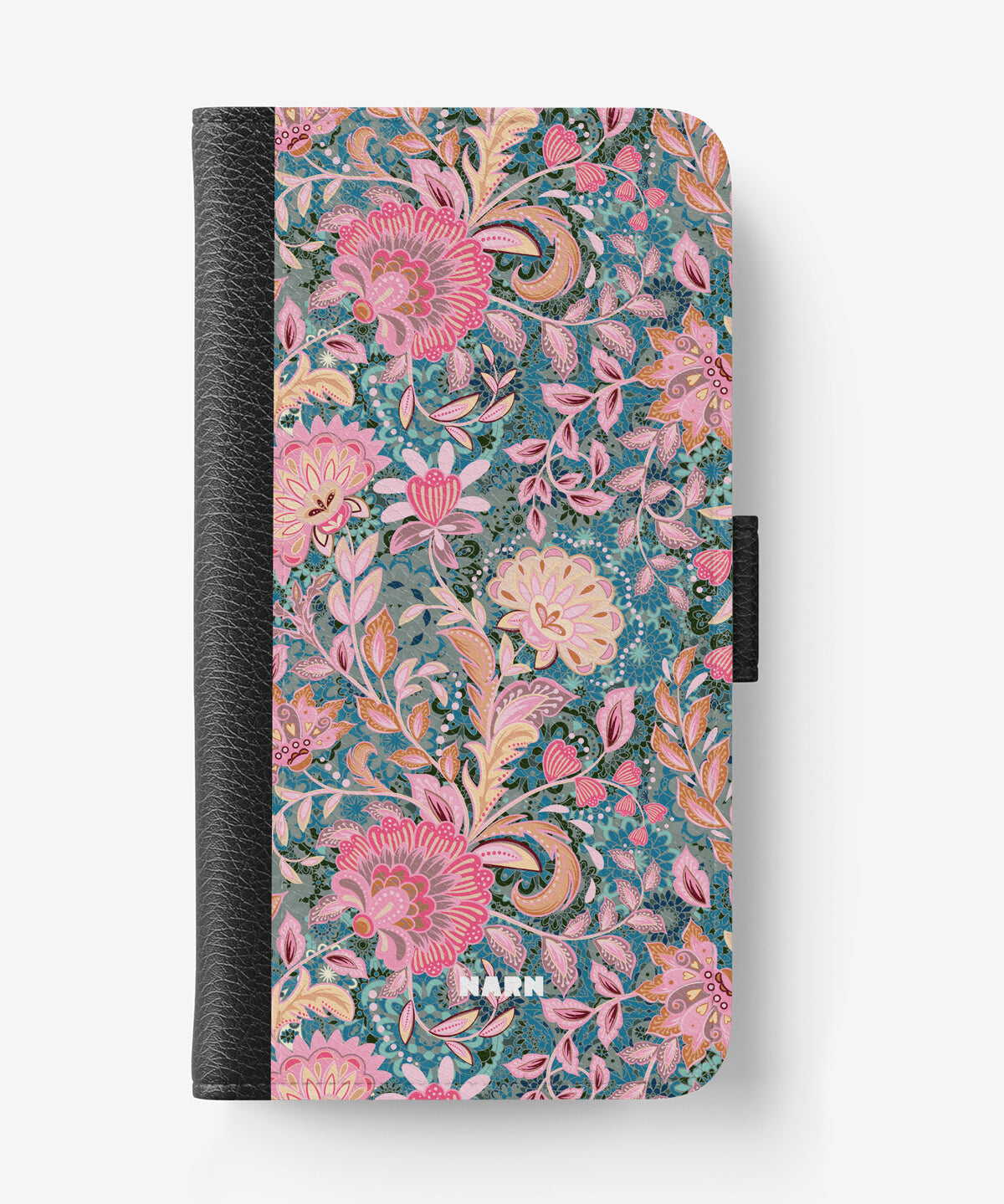 iPhone 17e Wallet Case - Fantasy Flowers - View 1