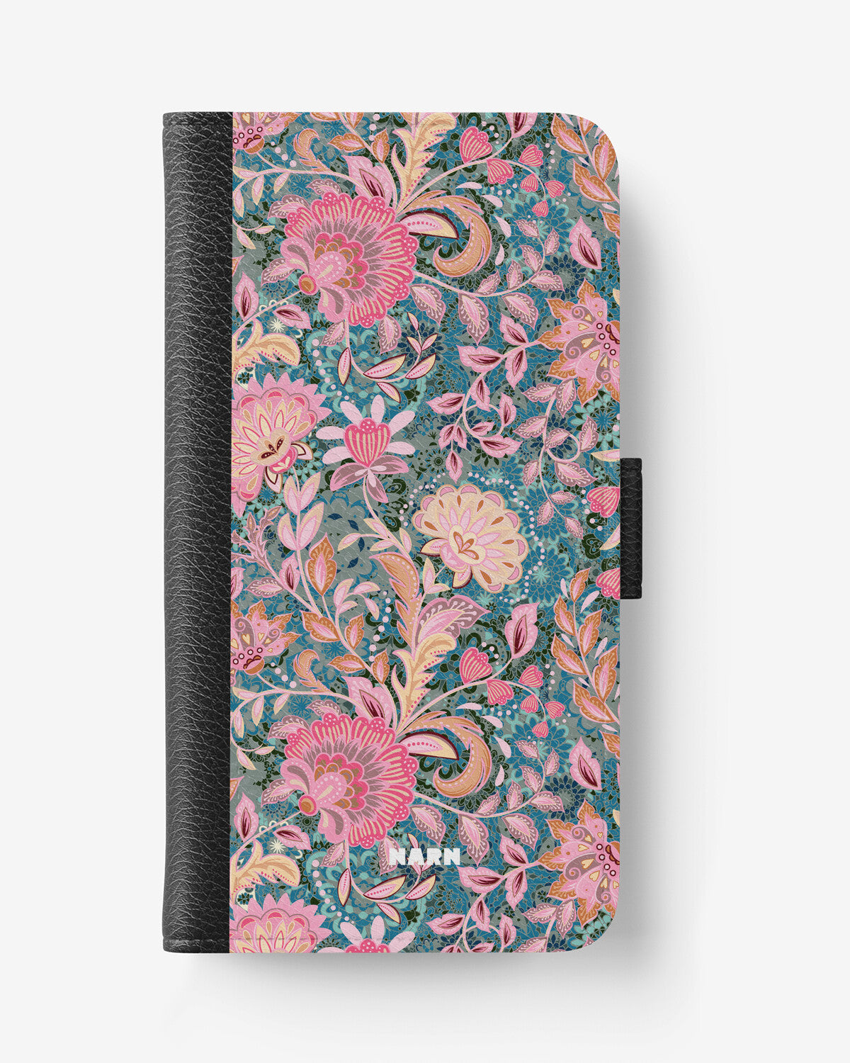 iPhone 17e Wallet Case - Fantasy Flowers - View 1