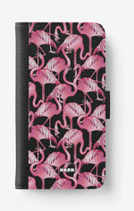 iPhone 17e Wallet Case - Flamingos - View 1