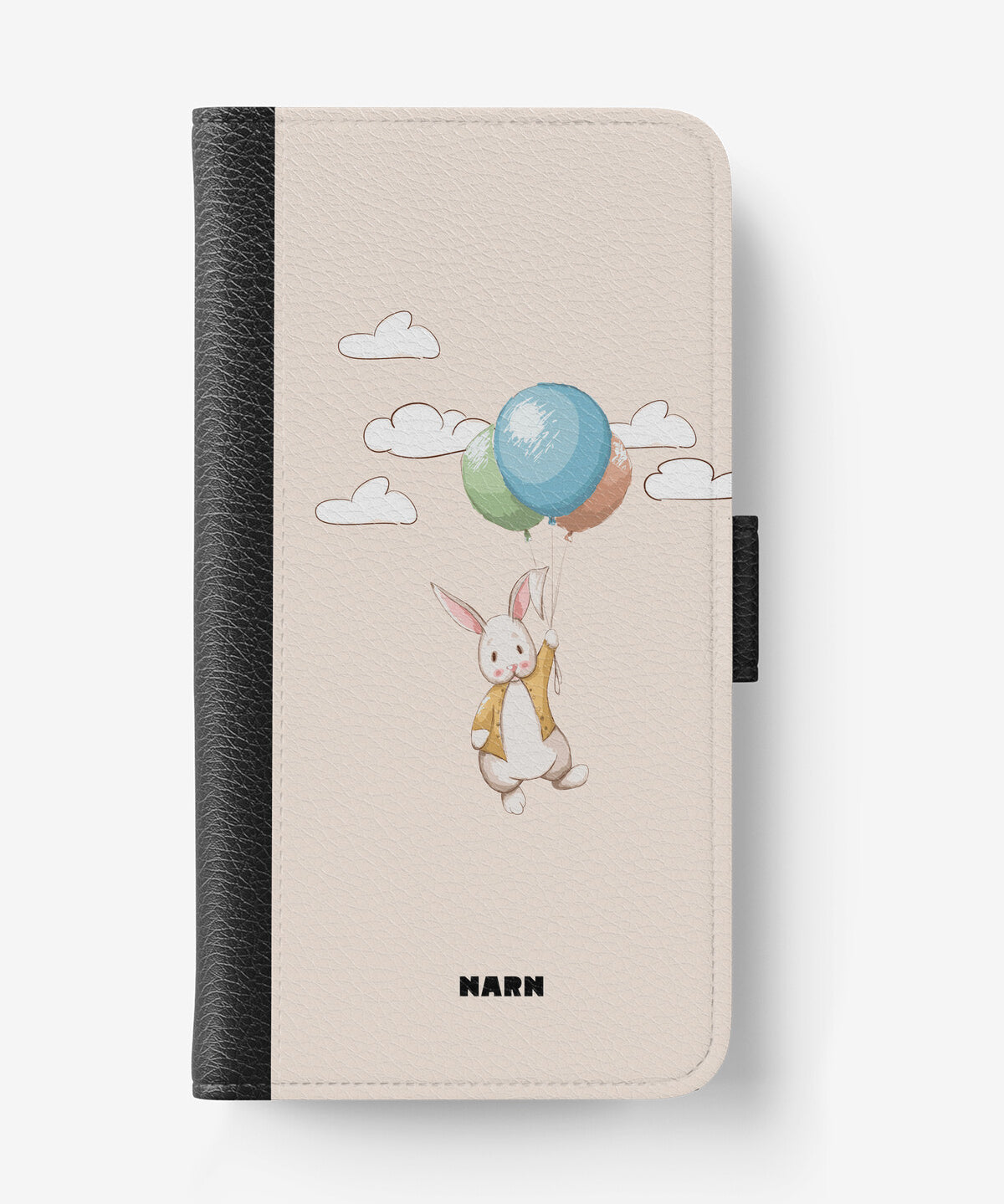 iPhone 17e Wallet Case - Flying Rabbit - View 1