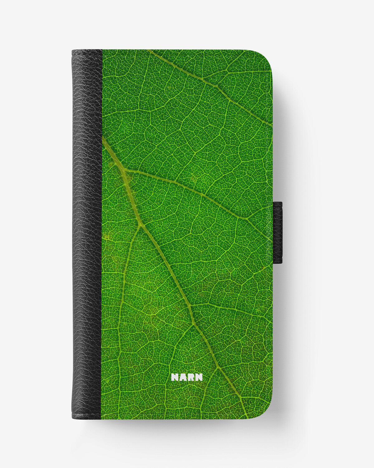 iPhone 17e Wallet Case - Green Leafy - View 1