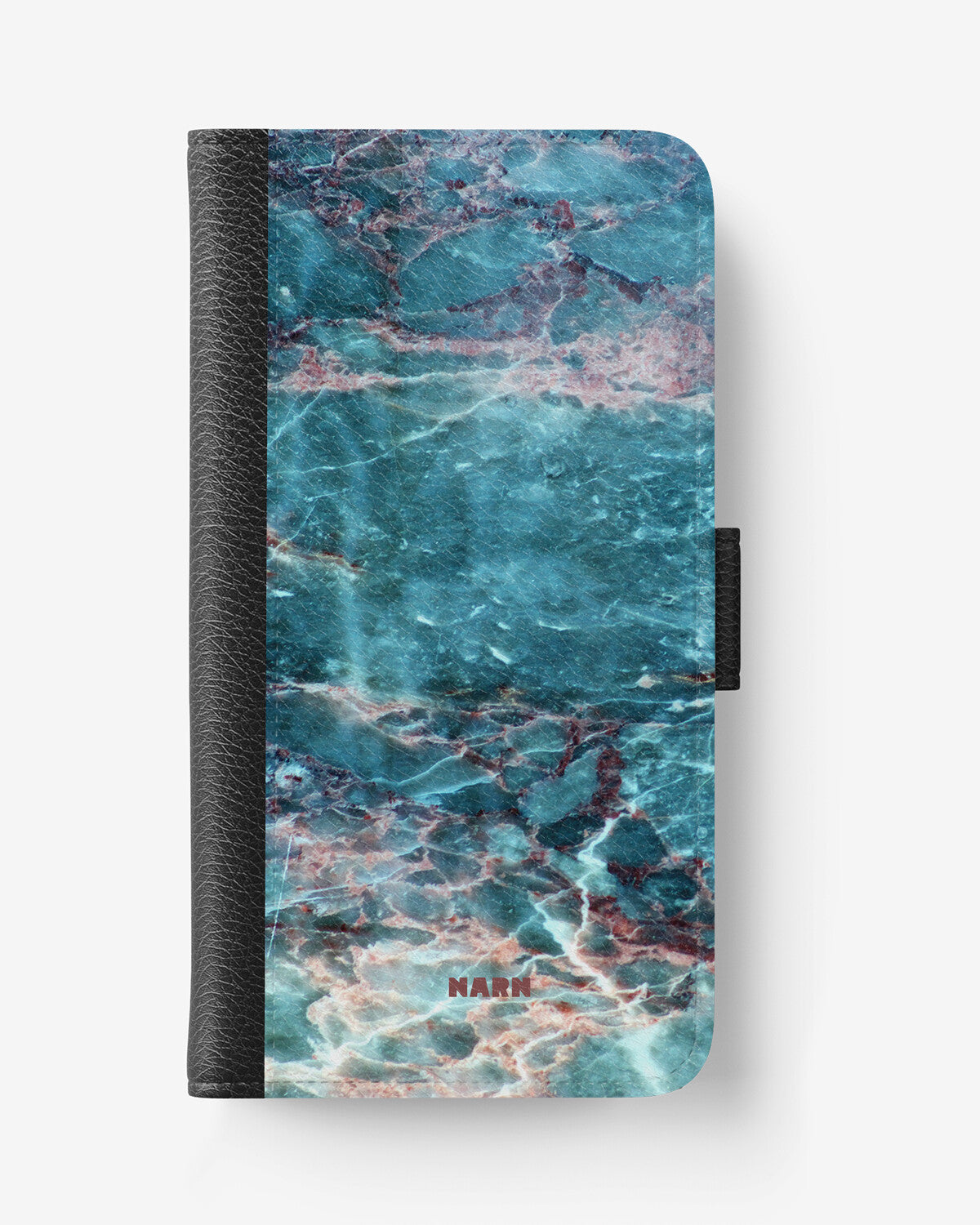 iPhone 17e Wallet Case - Icy Marble - View 1