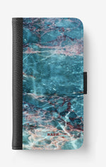 iPhone 17e Wallet Case - Icy Marble - View 1
