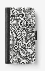 iPhone 17e Wallet Case - Japanese Pattern - View 1