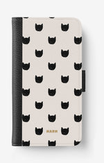 iPhone 17e Wallet Case - Kitty Dots - View 1
