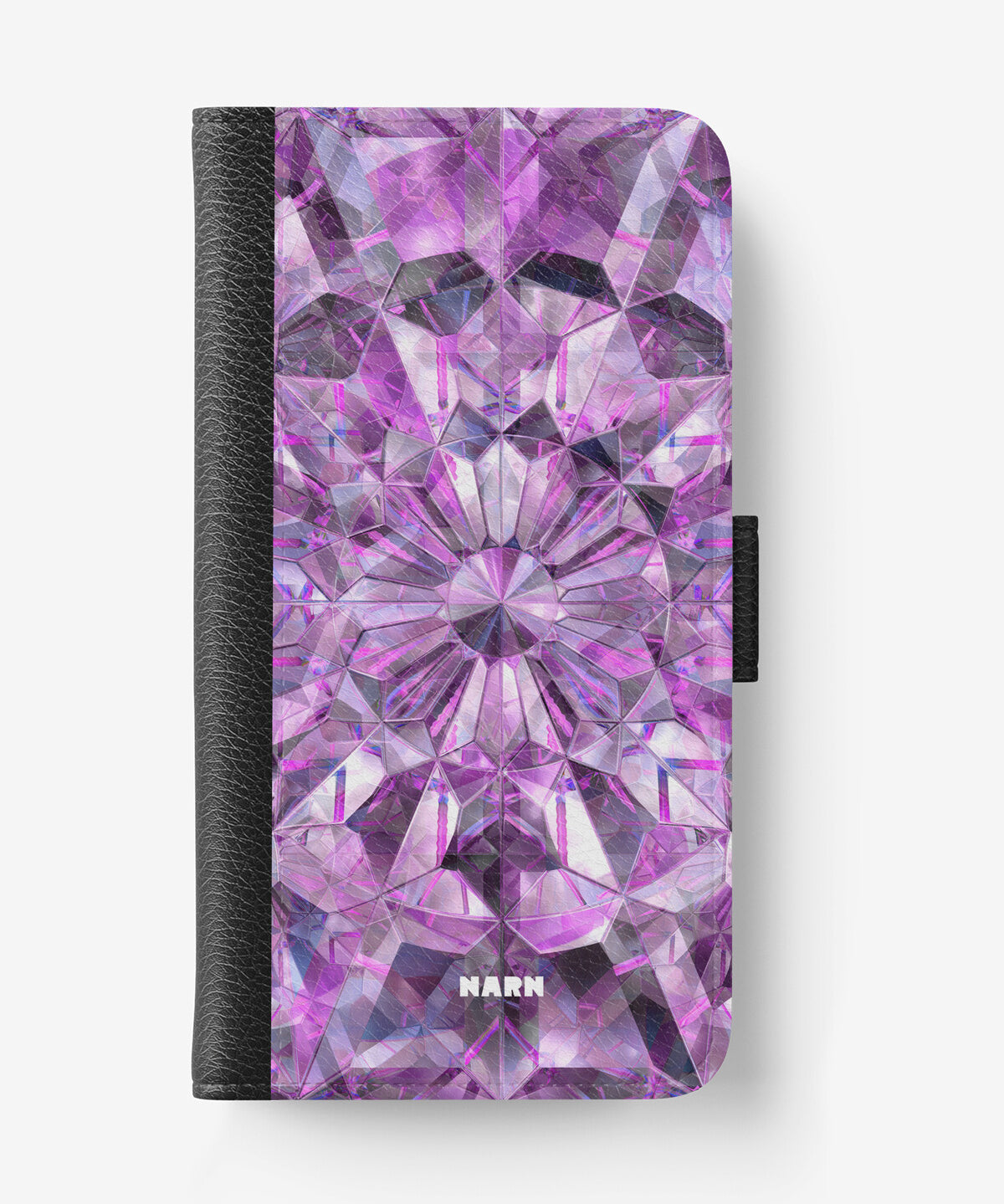 iPhone 17e Wallet Case - Lavender Crystals - View 1