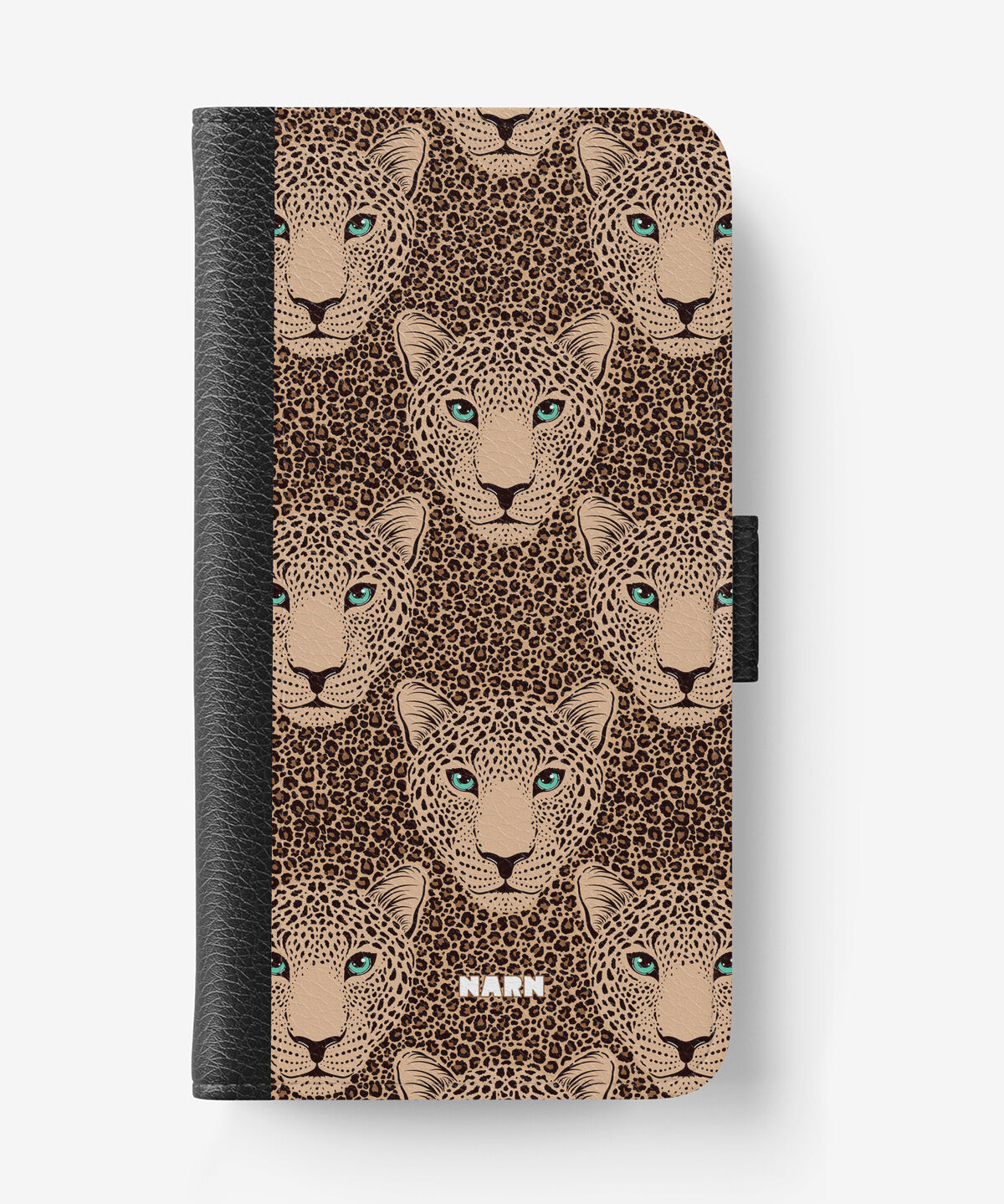 iPhone 17e Wallet Case - Leopard Gaze - View 1
