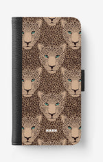 iPhone 17e Wallet Case - Leopard Gaze - View 1