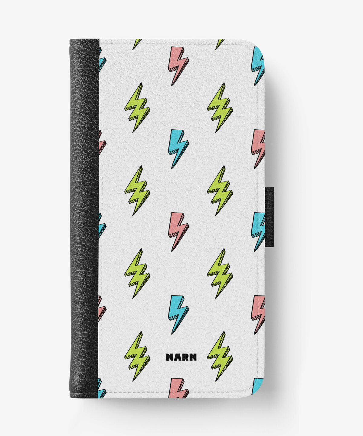 iPhone 17e Wallet Case - Lightning Bolts - View 1