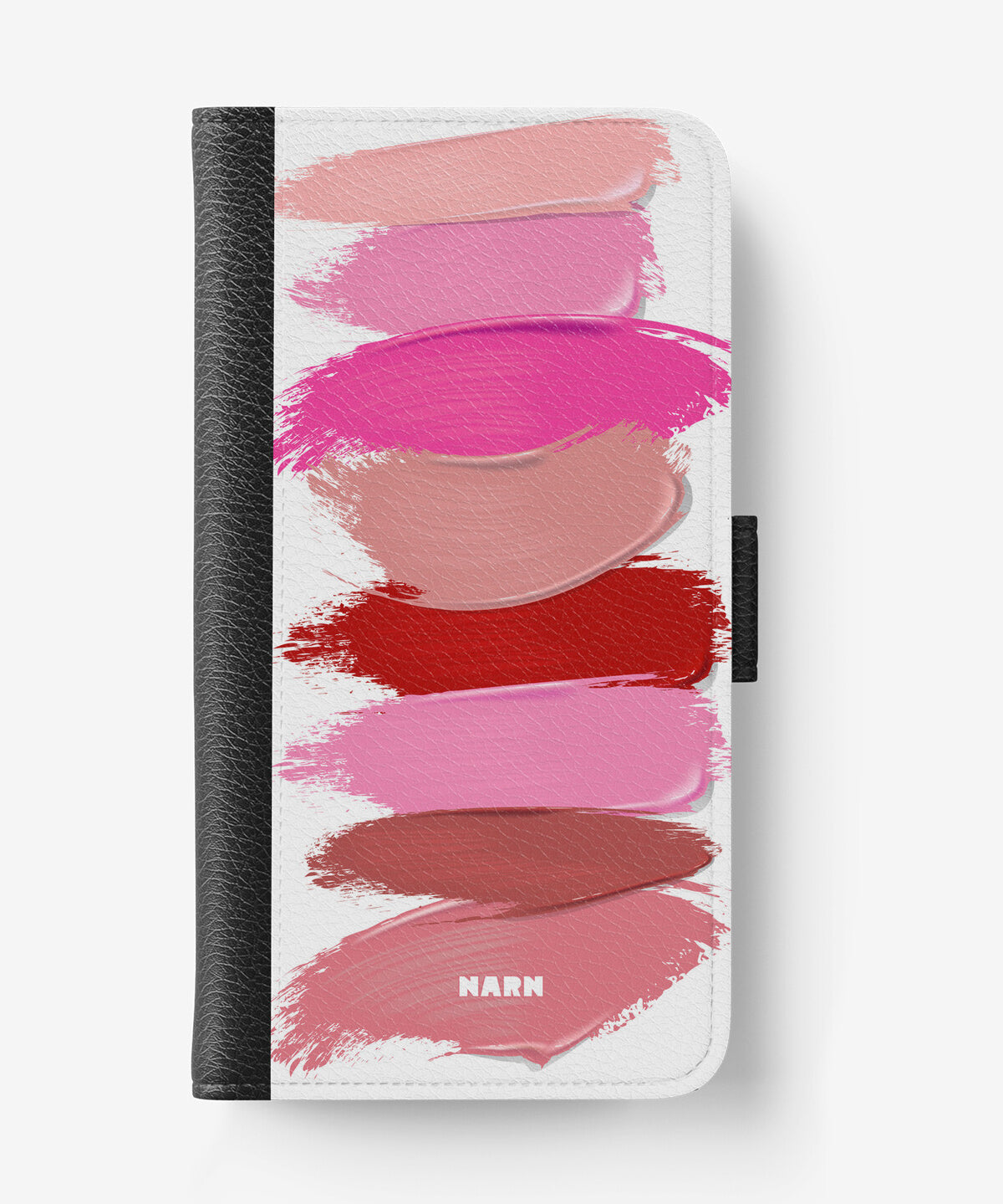 iPhone 17e Wallet Case - Lipstick Smears - View 1