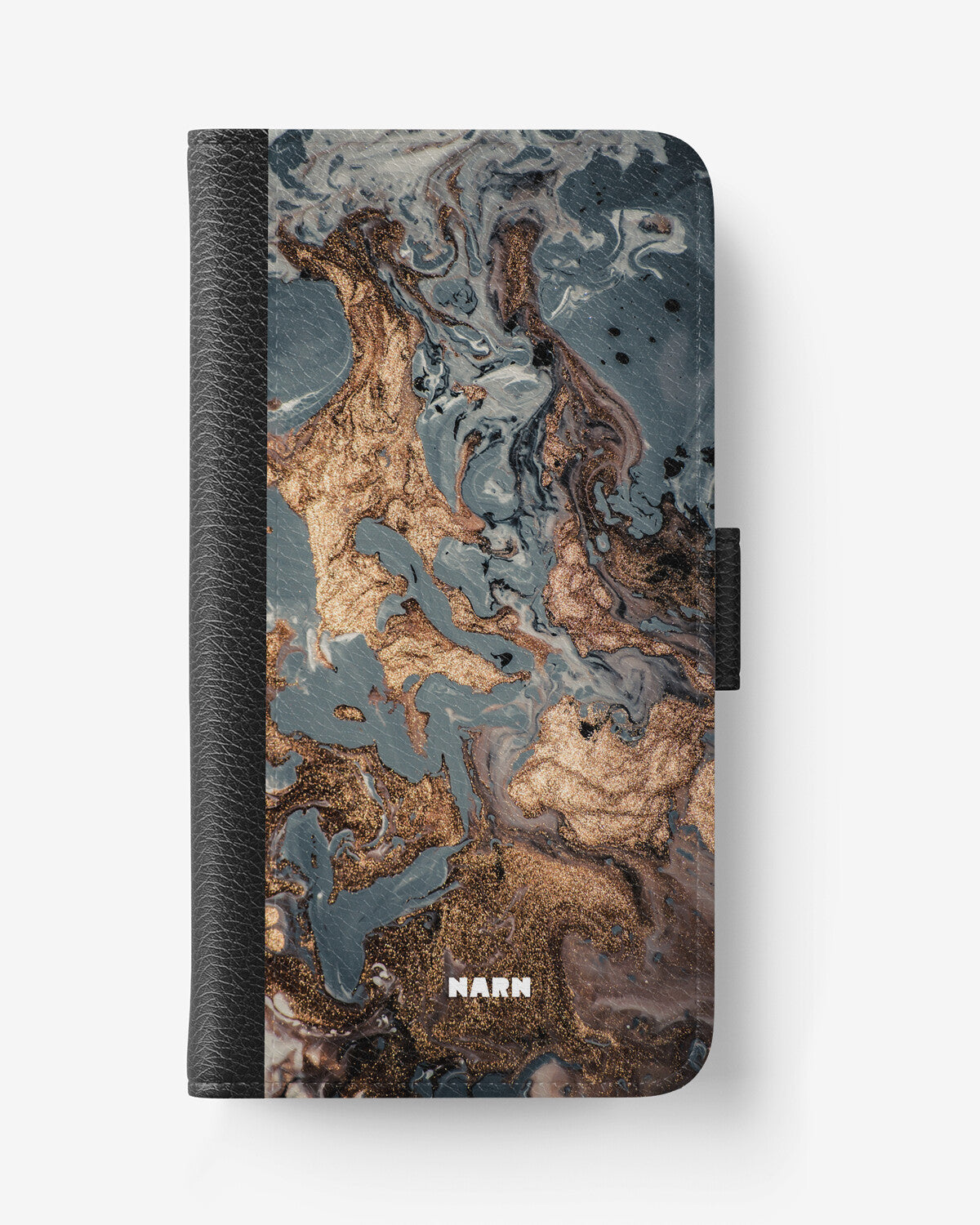 iPhone 17e Wallet Case - Molten Gold - View 1