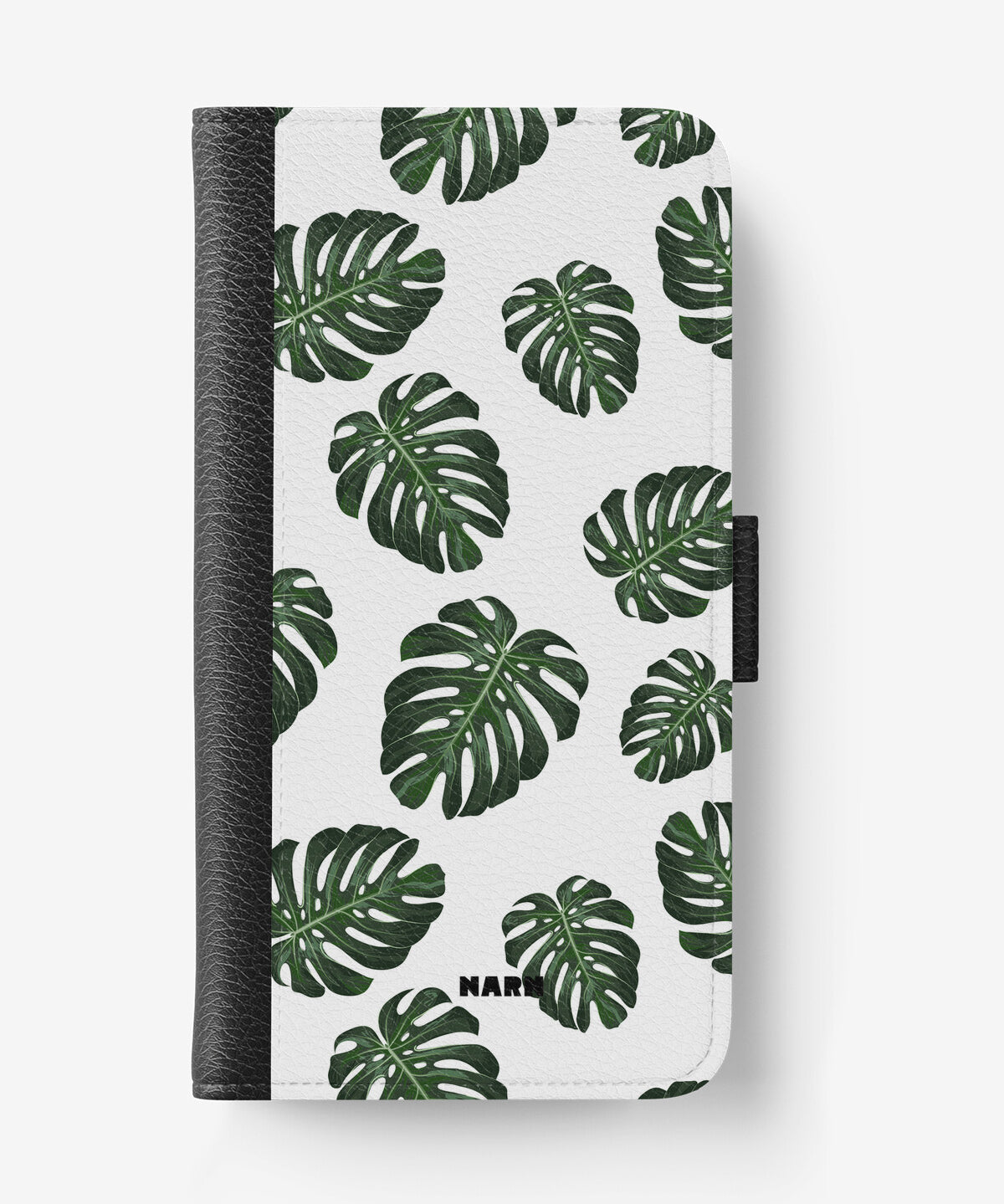 iPhone 17e Wallet Case - Monstera Pattern - View 1