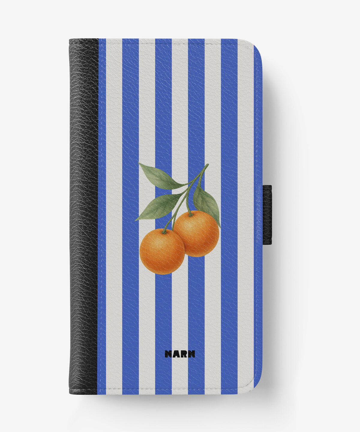 iPhone 17e Wallet Case - Orange Stripes - View 1