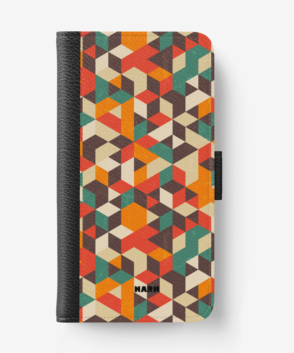 iPhone 17e Wallet Case - Retro Geometric - View 1