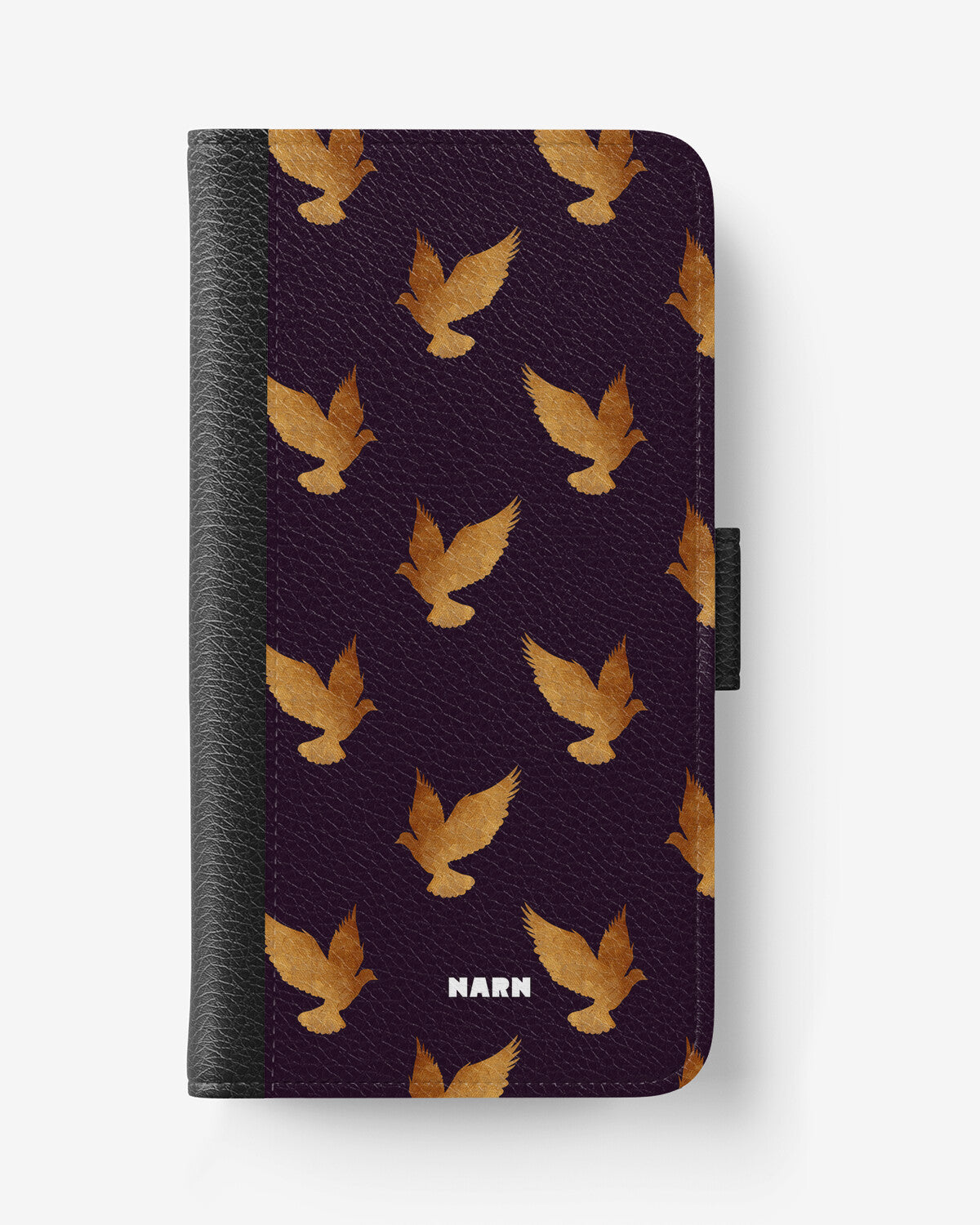 iPhone 17e Wallet Case - Royal Doves - View 1