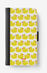 iPhone 17e Wallet Case - Rubber Ducks - View 1