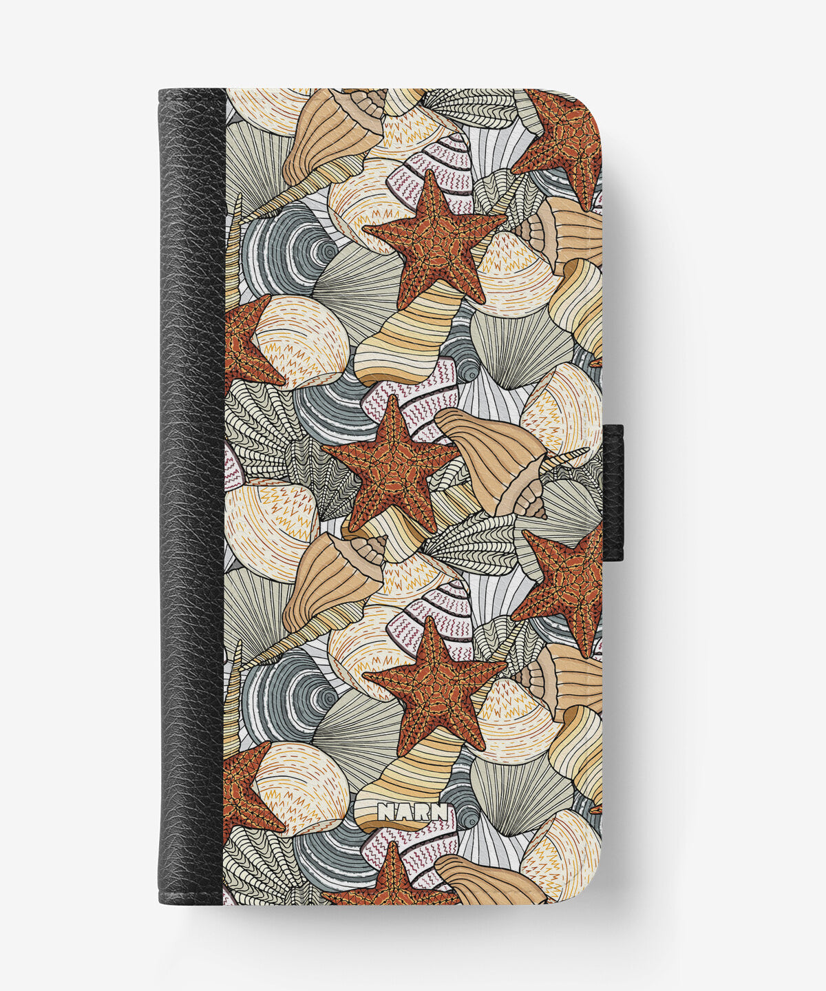 iPhone 17e Wallet Case - Sea Shells - View 1