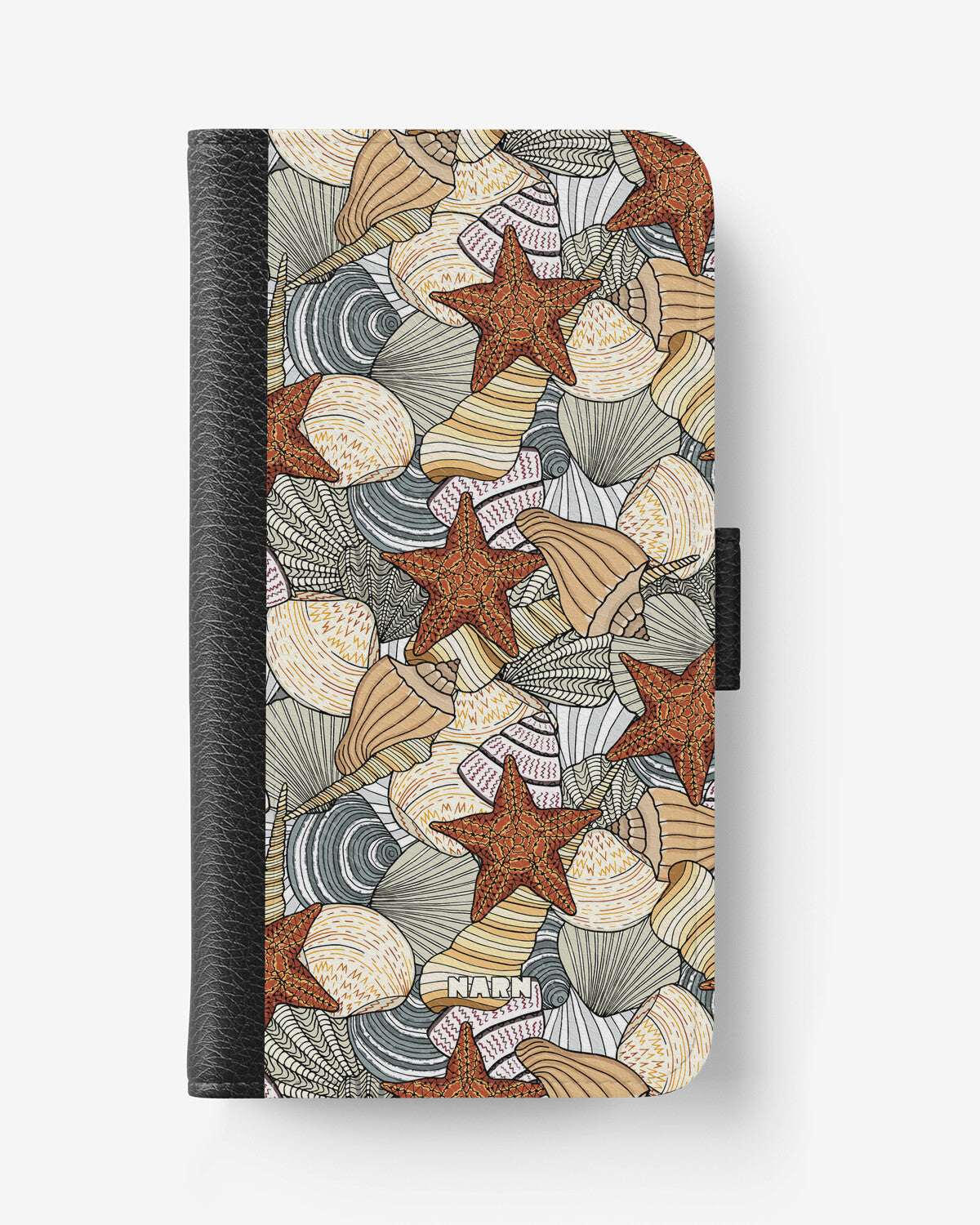 iPhone 17e Wallet Case - Sea Shells - View 1