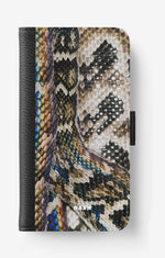 iPhone 17e Wallet Case - Shining Snakeskin - View 1