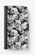 iPhone 17e Wallet Case - Skull Garden - View 1