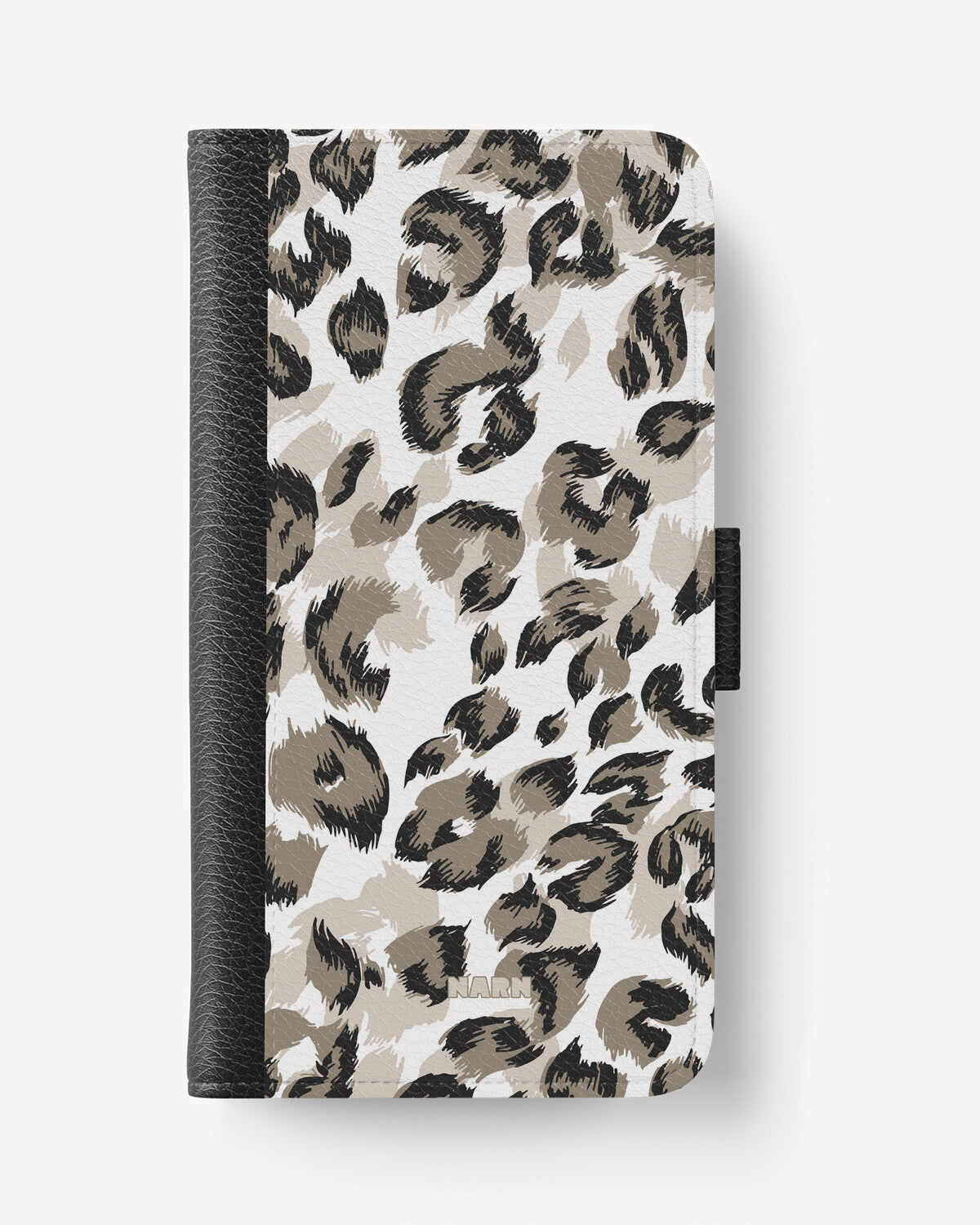 iPhone 17e Wallet Case - Snow Leopard - View 1
