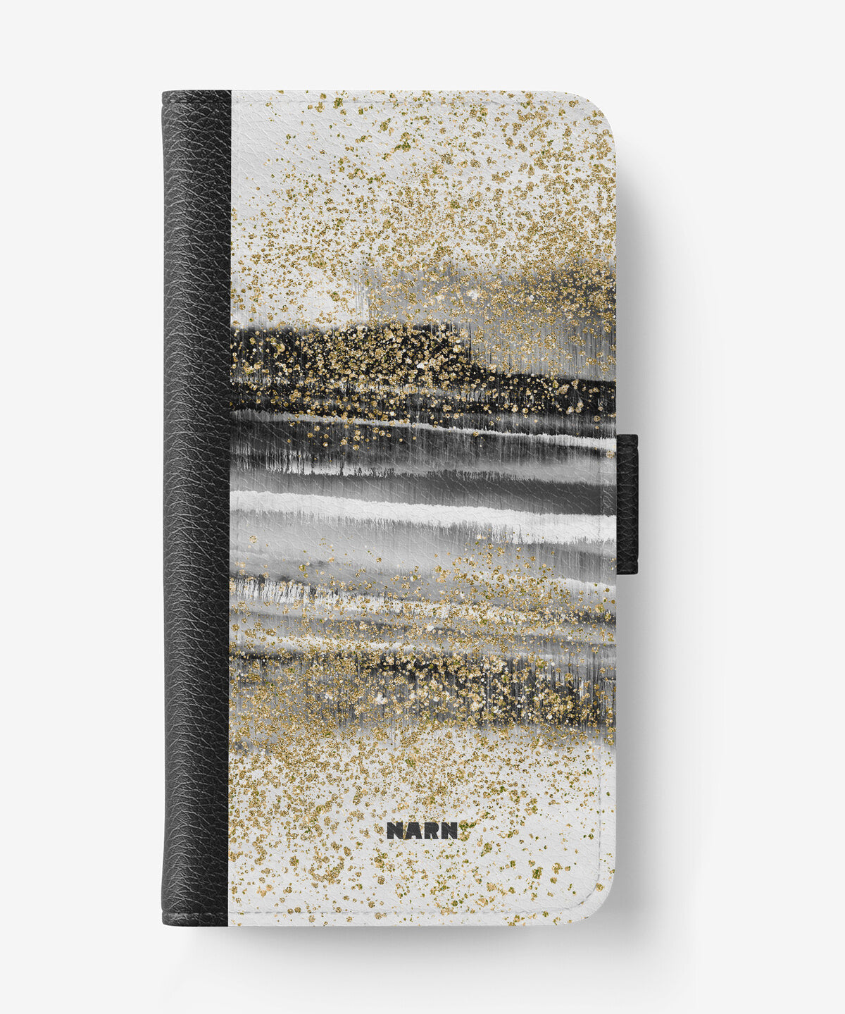 iPhone 17e Wallet Case - Sparkly Tie Dye - View 1