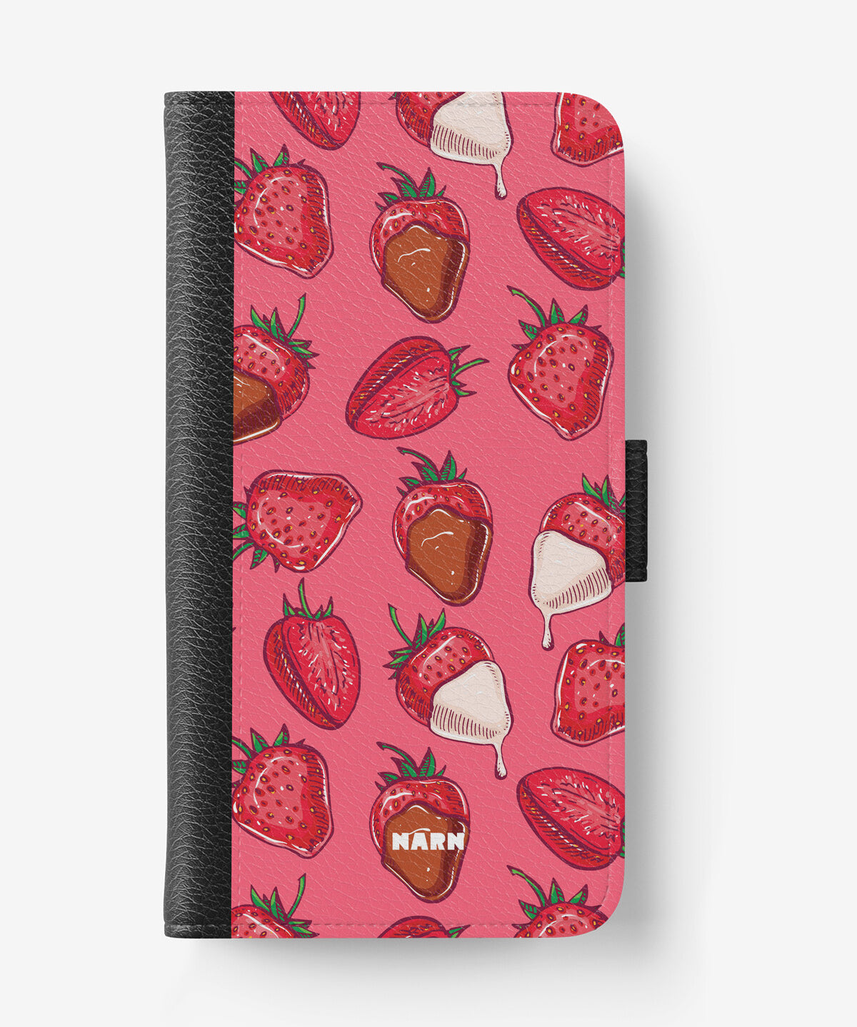 iPhone 17e Wallet Case - Strawberry Chocolate - View 1