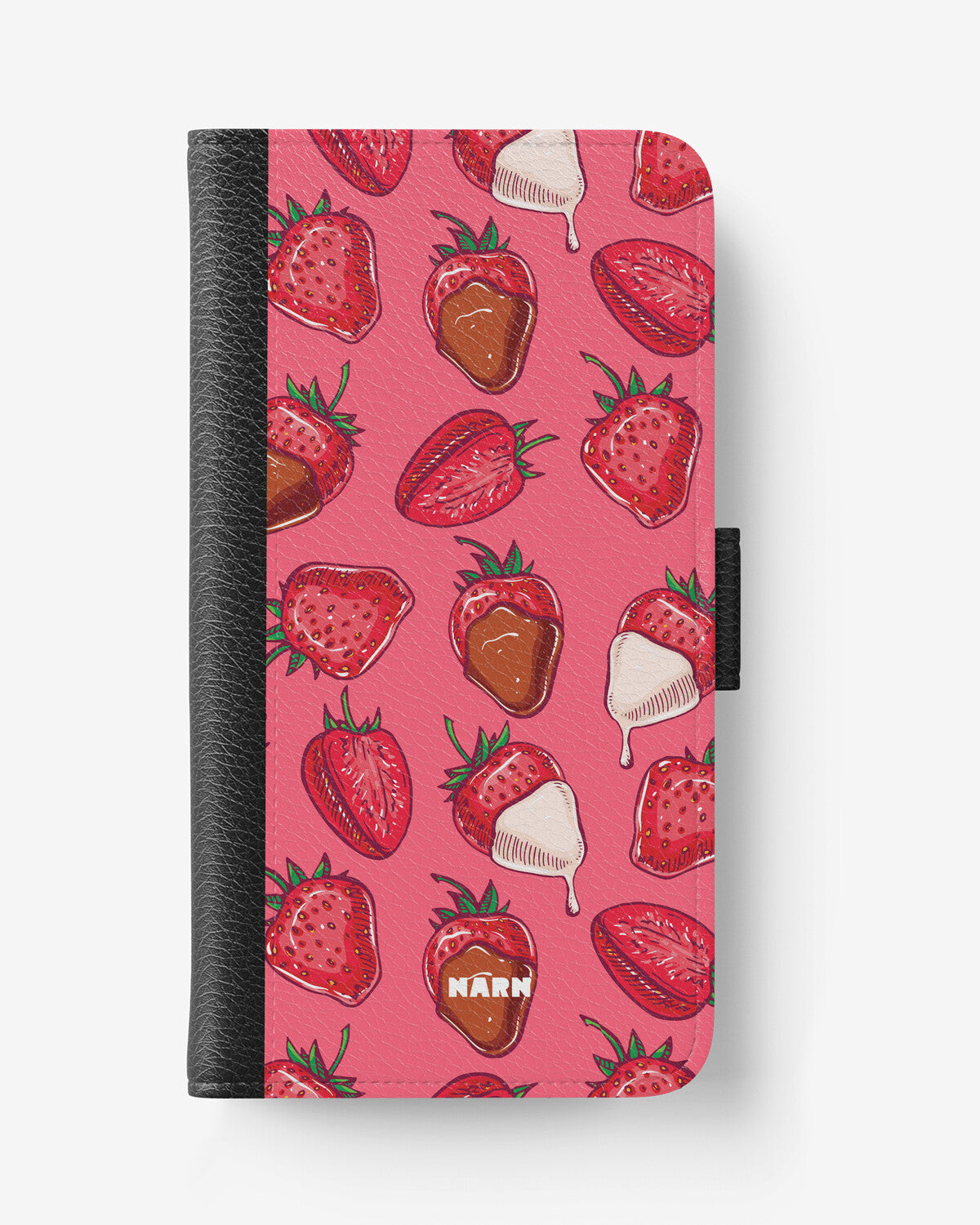 iPhone 17e Wallet Case - Strawberry Chocolate - View 1