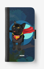 iPhone 17e Wallet Case - Super Cat - View 1