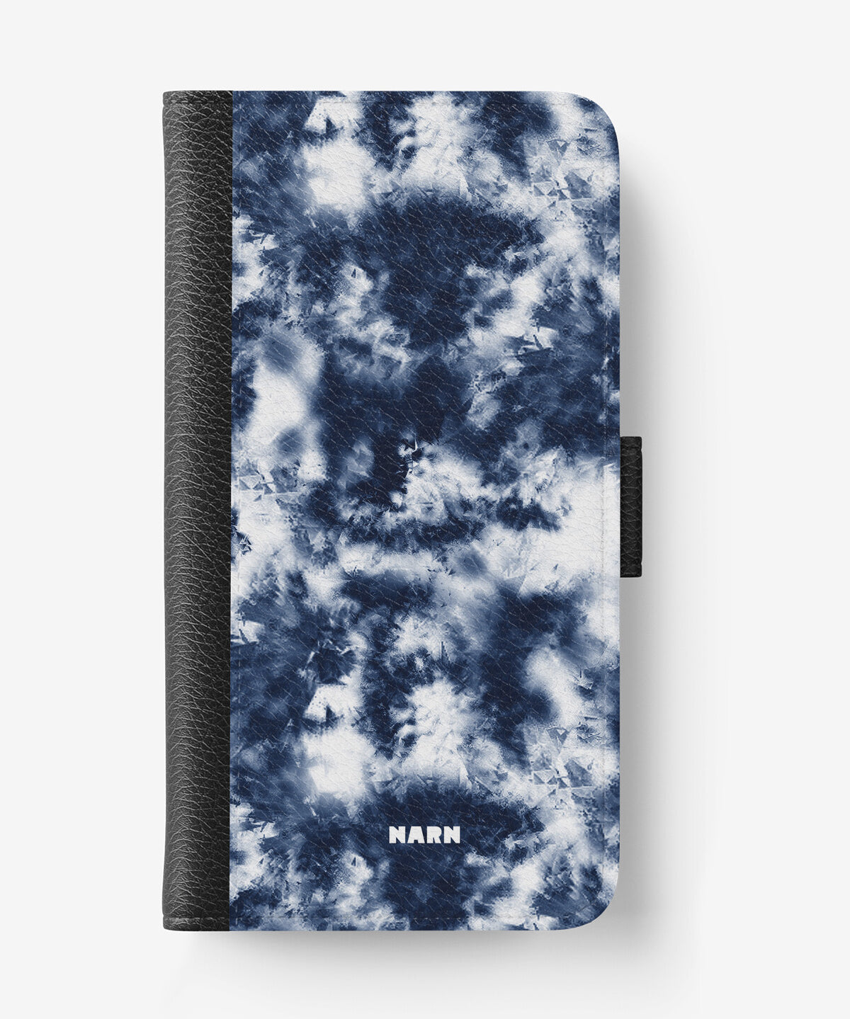 iPhone 17e Wallet Case - Tie Dye Blue - View 1