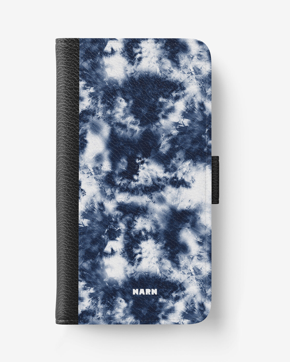 iPhone 17e Wallet Case - Tie Dye Blue - View 1