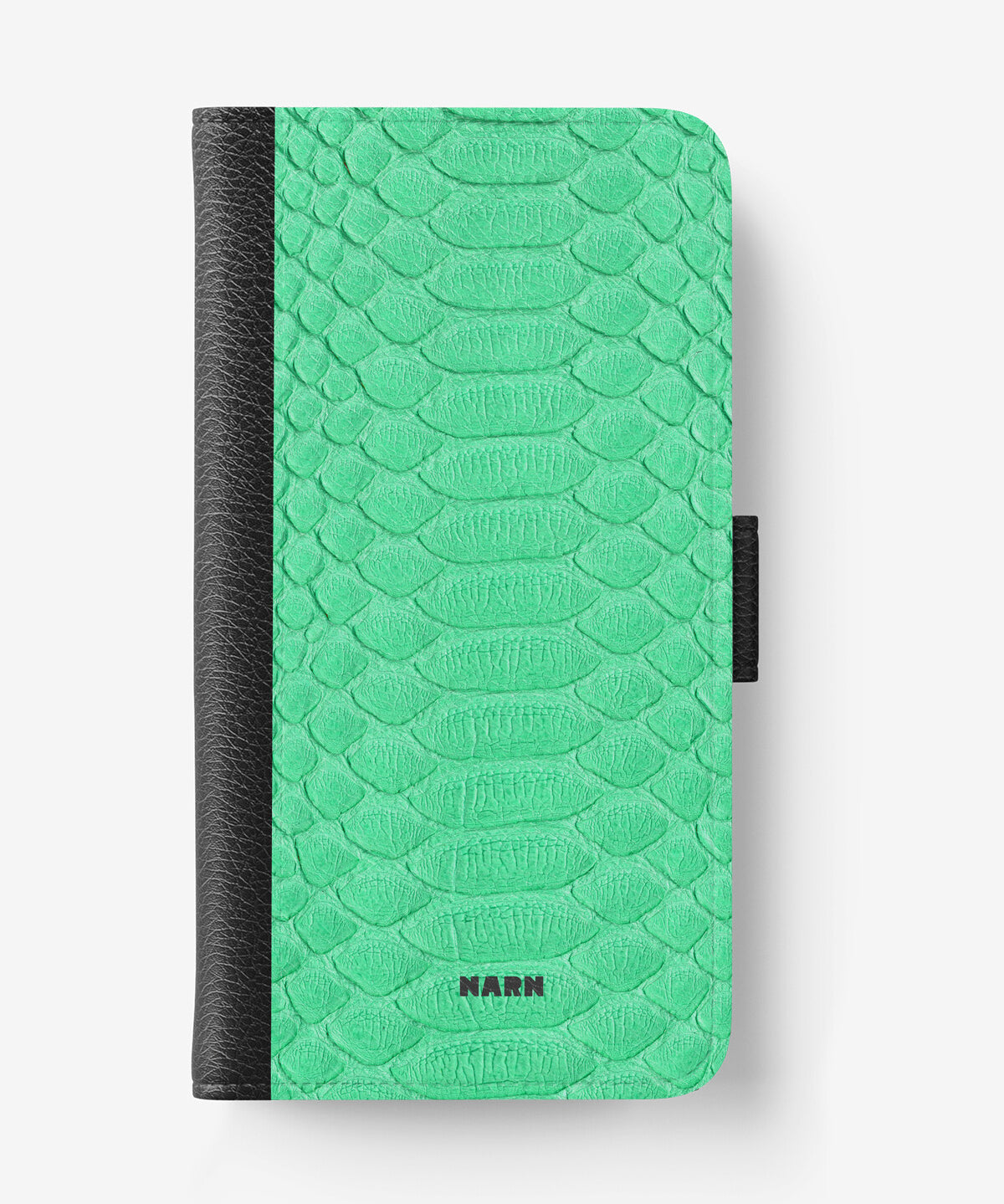 iPhone 17e Wallet Case - Turquoise Snake - View 1