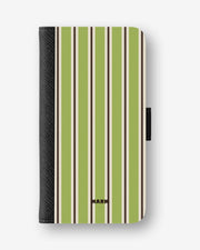 iPhone 18 Pro Max Wallet Case - Matcha Lines - View 1