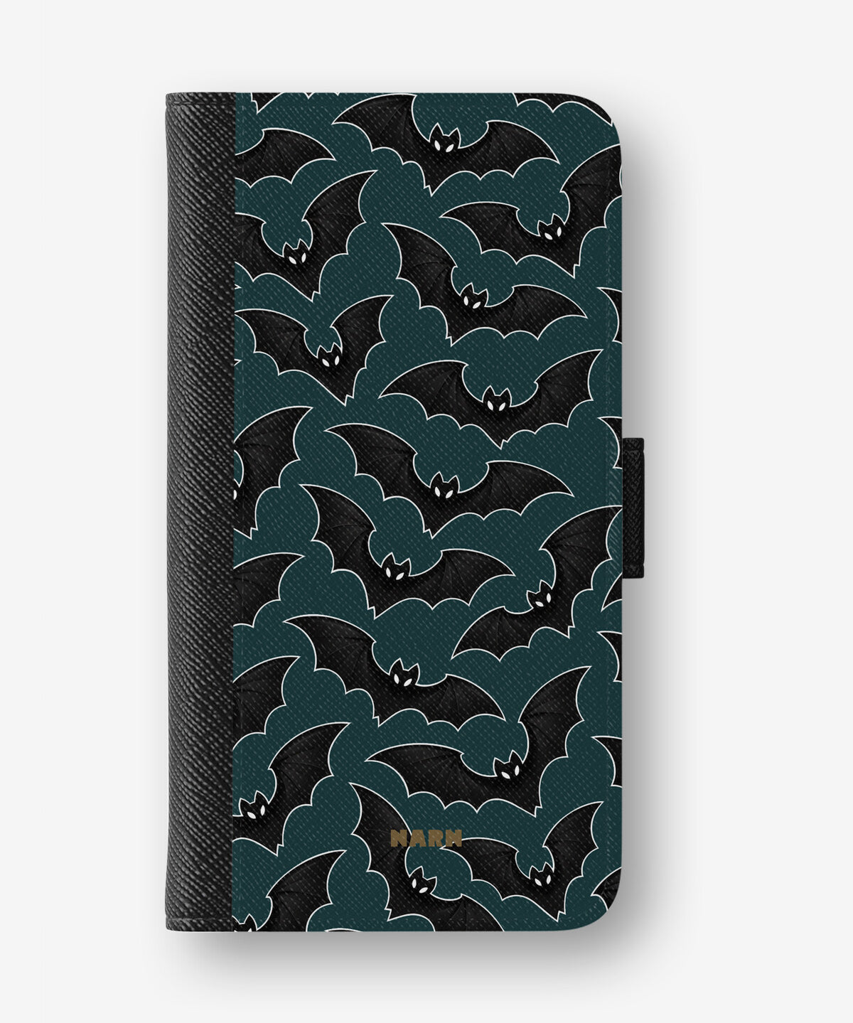 iPhone 18 Pro Max Wallet Case - Midnight Bats - View 1