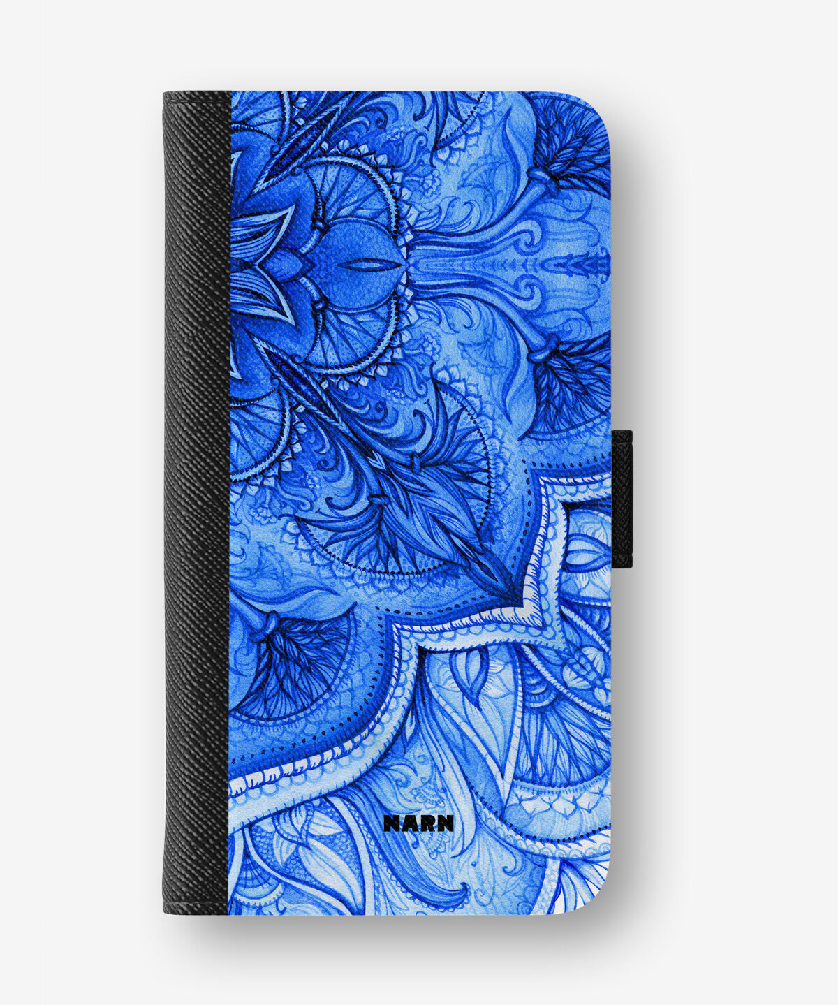 iPhone 18 Pro Wallet Case - Blue Vintage - View 1