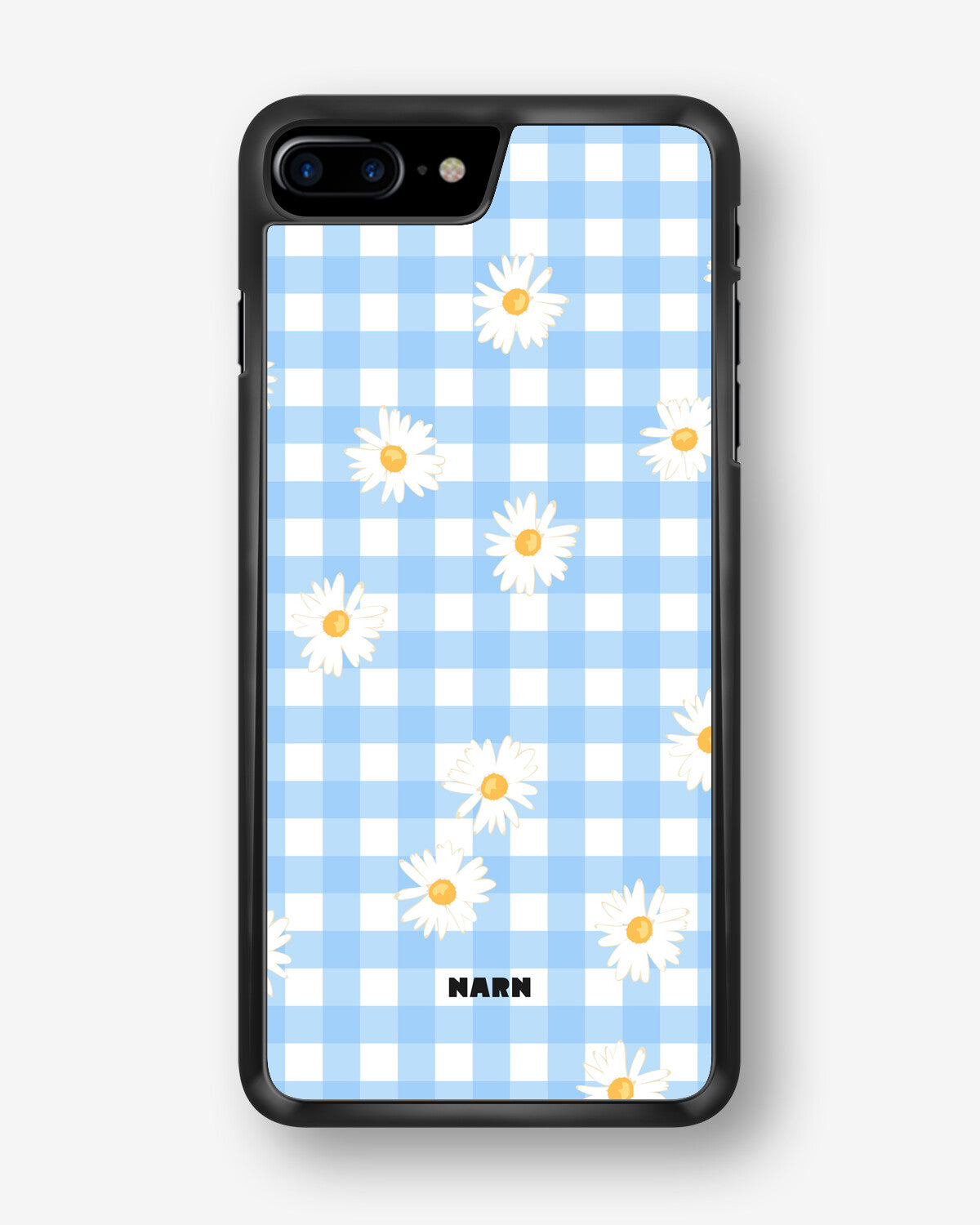 iPhone 6 / 6s Hard Case – Blue Daisies - View 1