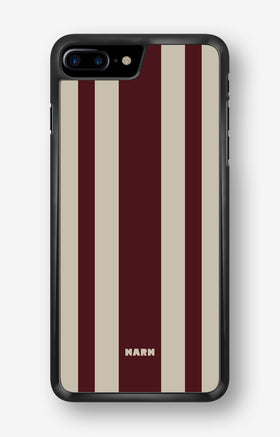 iPhone 6 / 6s Hard Case – Bordeaux Stripe - View 1