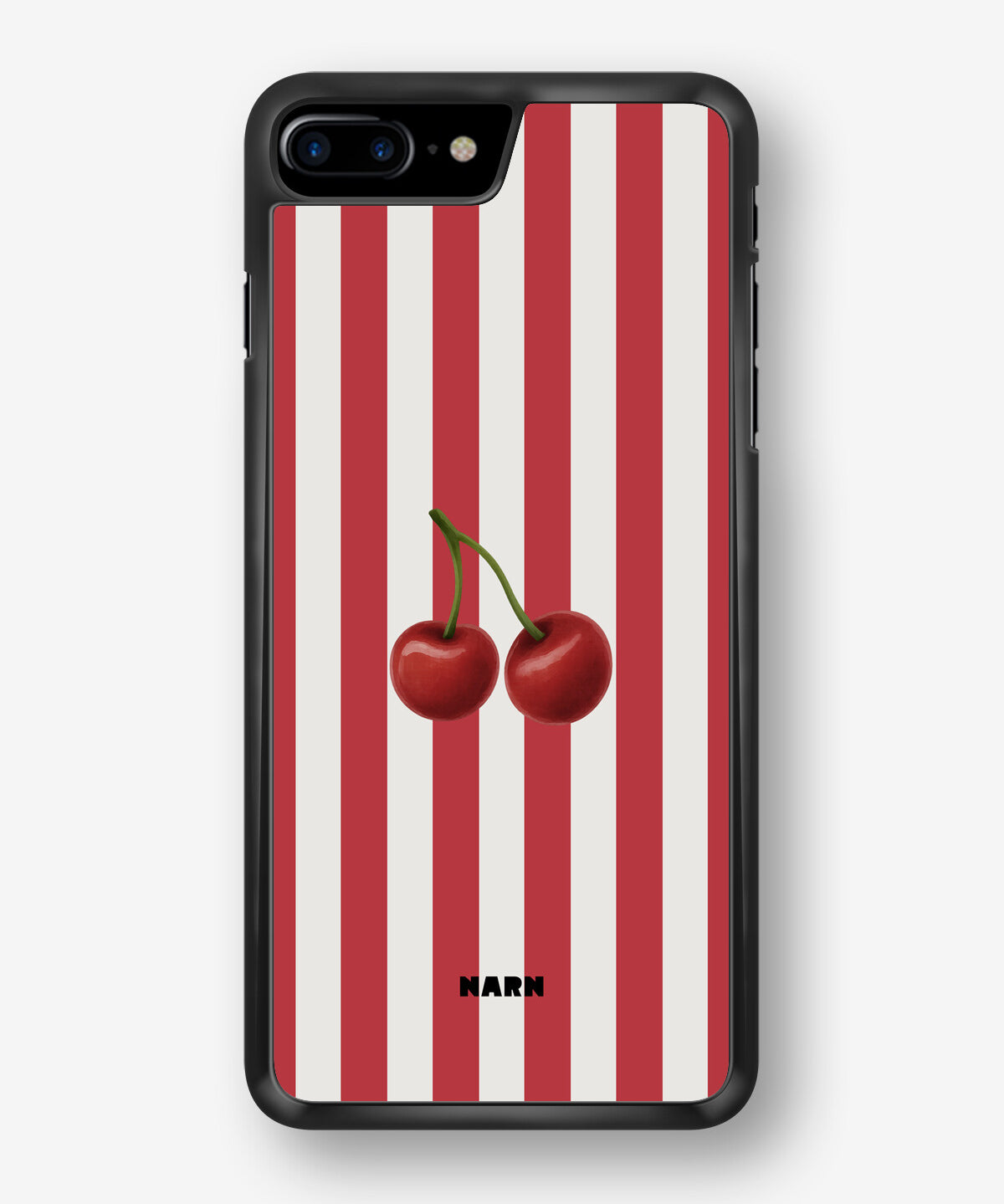iPhone 6 / 6s Hard Case – Cherry Stripes - View 1