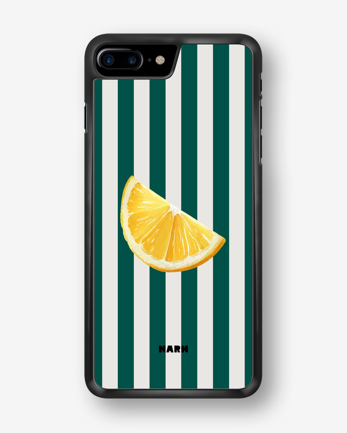 iPhone 6 / 6s Hard Case – Lemon Stripes - View 1