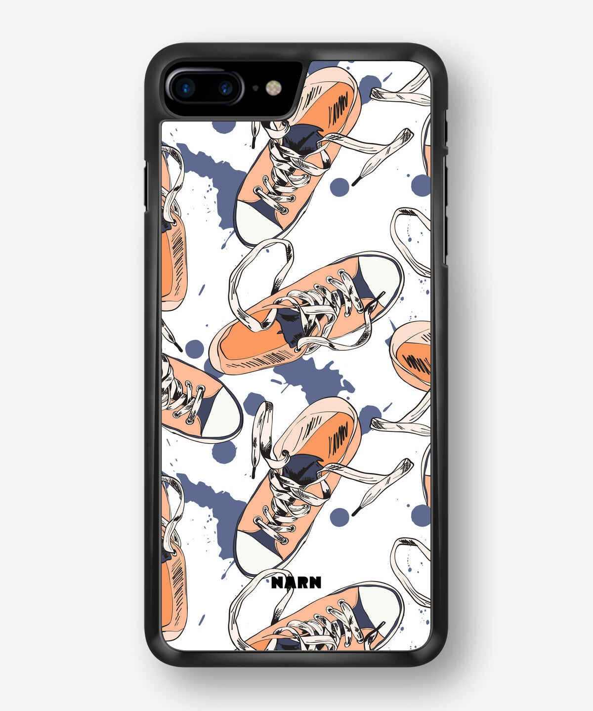 iPhone 6 / 6s Hard Case – Apricot Sneakers - View 1
